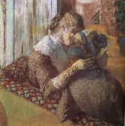 Edgar Degas In  the Store oil painting reproduction